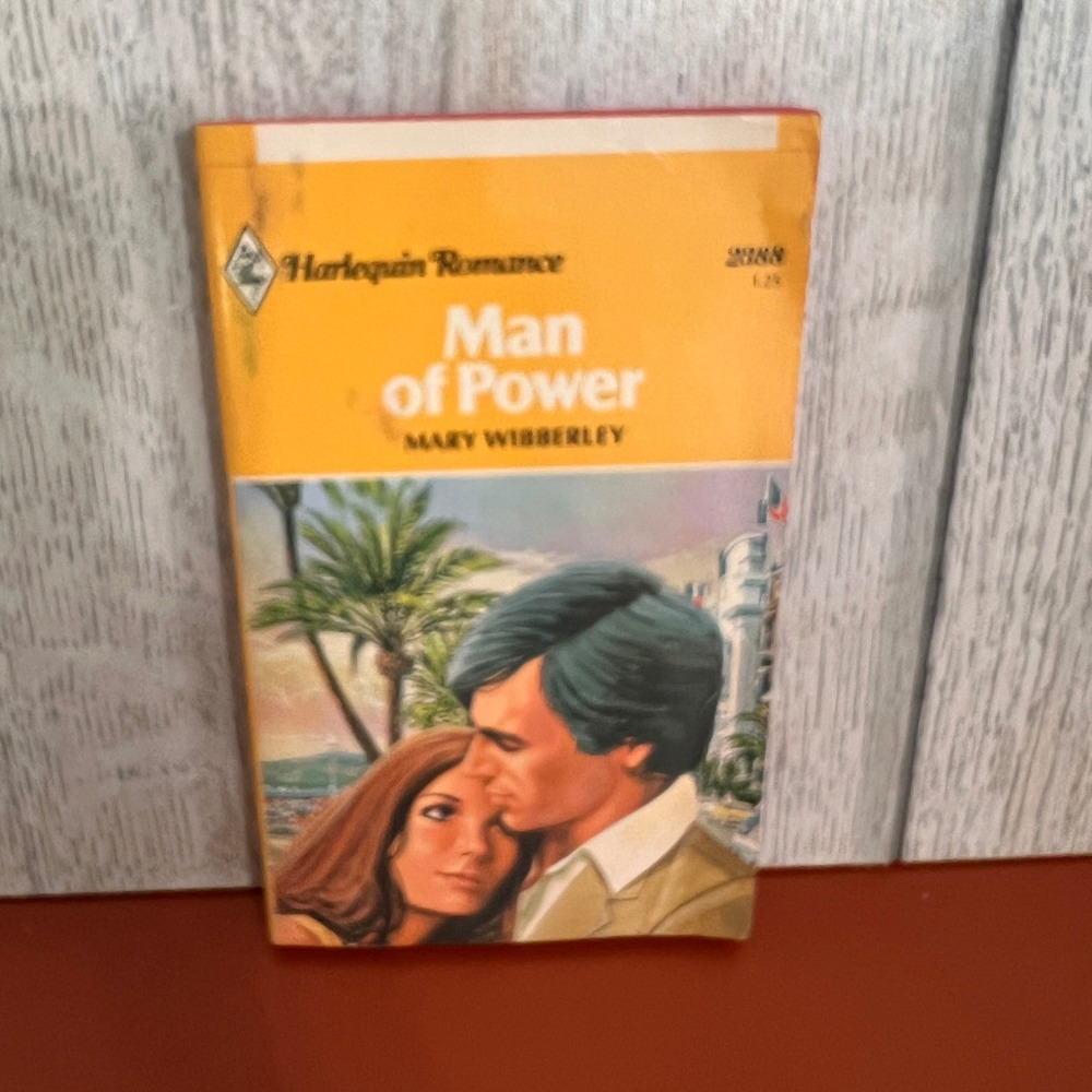 Man of Power Mary Wibberley Harlequin Romance 2388 Vintage 1981 Paperback Book